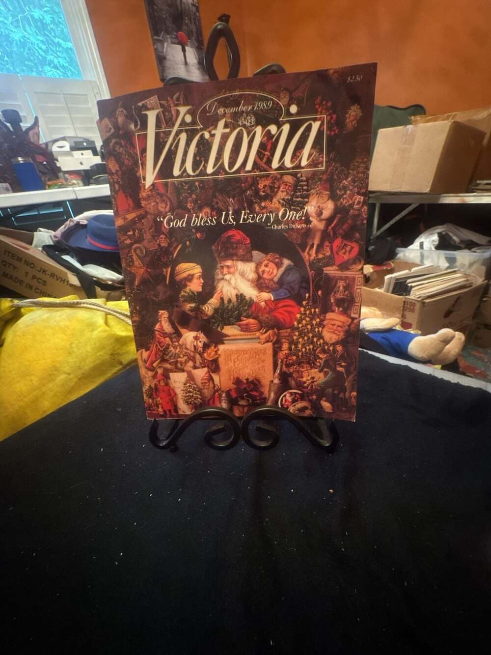 Victoria Magazine December 1989 Vintage Issue